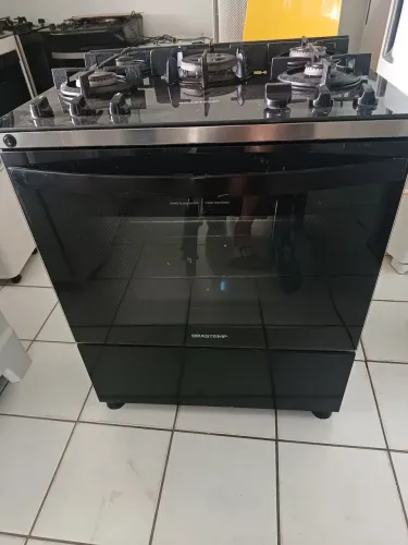 Fogão automático total mesa de vidro