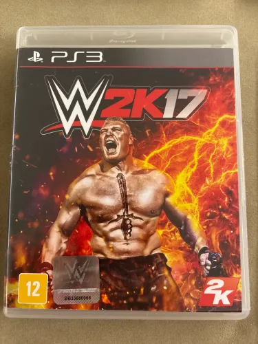 WWE 2K17 PS3 Mídia Física - Videogame