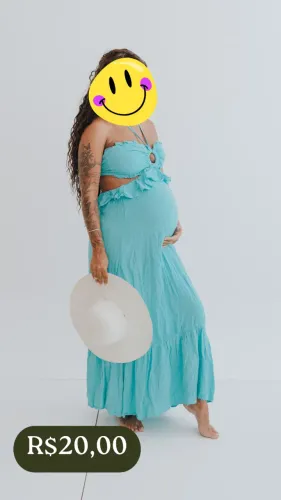 Roupas para ensaio gestante