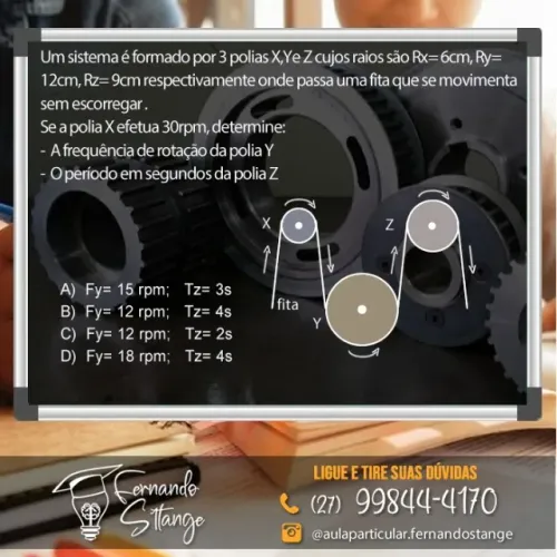 Vestibulares/ Concursos / Reforço online de Matemática, Física e Química