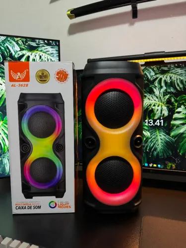 ? Caixa de Som Bluetooth Sem Fio - Som Potente e Alta Qualidade!