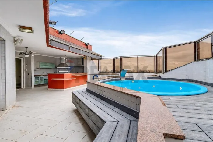 Cobertura para venda em Santa Paula com 6 quartos, sendo 6 suítes , 590m²