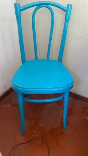 Par de Cadeiras Vintage em Madeira
