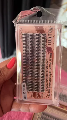 Cartela de cílios