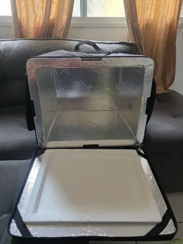 Bag Térmica / Mochila de Delivery com Isopor para Moto - Entregas