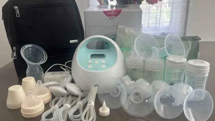 Bomba tira leite SPECTRA S1 Plus + acessórios/bicos NOVOS!!!