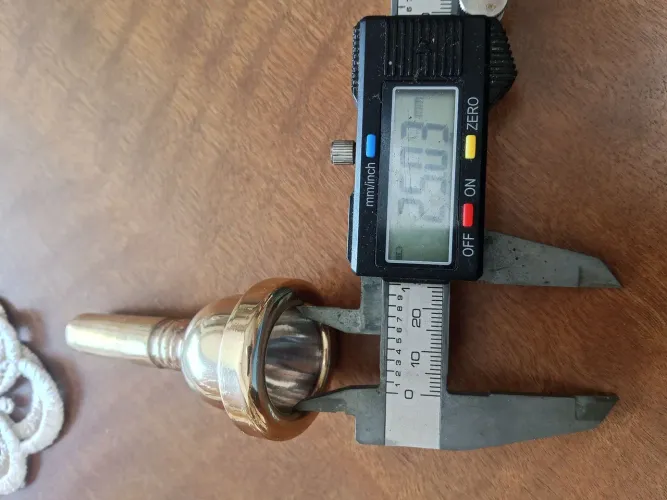 Bocal para Eufhonio calibre largo