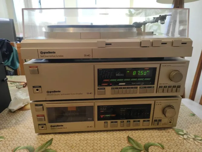 Conjunto Gradiente DS-40, NOVO, pouco usado, todo revisado
