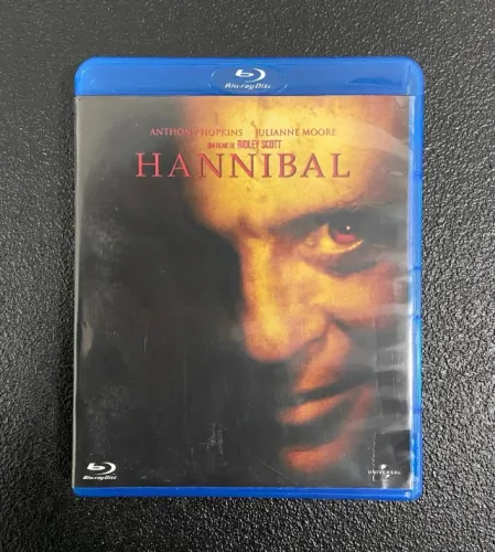 Blu Ray disc Hannibal - Anthony Hopkins, Ridley Scott - Universal Pictures Filme Original