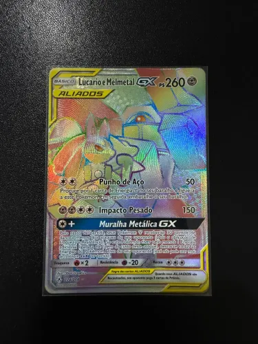 Lucario e melmetal gx aliados