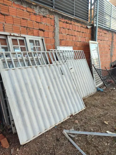 Portão de ferro 4x2mts