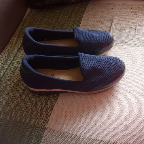Tênis modare azul marinho ultra conforto usado uma única vez