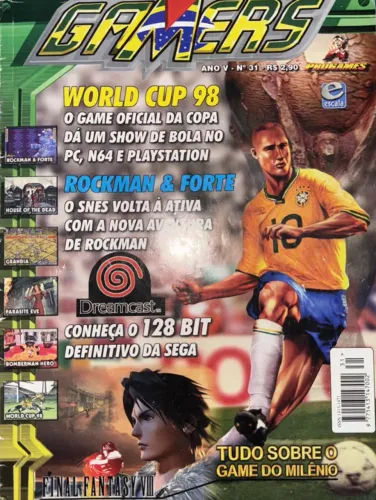 Revista Gamers Nº31 Detonado Mega Man & Bass Super Nintendo