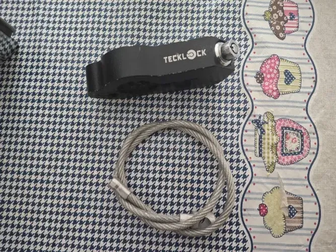 Trava Antifurto Tecklock Para Manete De Moto - Manopla