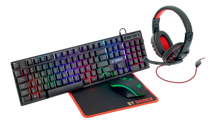 Kit Gamer Teclado ,Headset, Mouse e Mouse Pad (entrega gratis)
