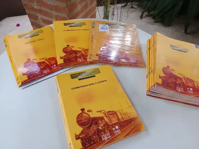 Coleção Completa Livretes Locomotivas Do Mundo - Ed. Del Prado