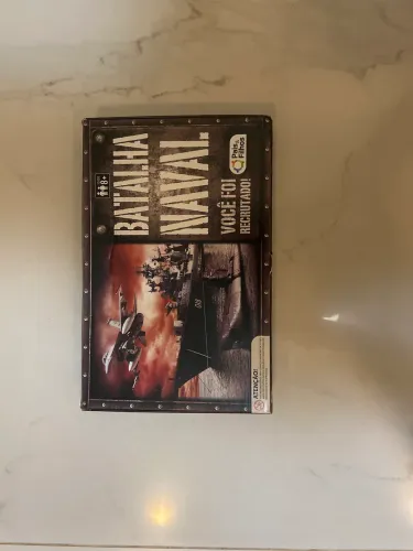 Jogo Batalha Naval Pais e Filhos - Clássico de Tabuleiro (Completo)