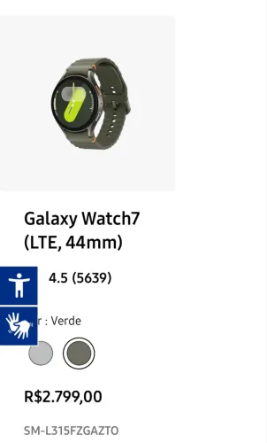 Sansung Watch 7 44mm