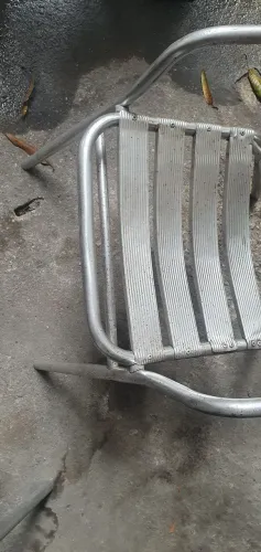 Vendo poltronas de alumínio usadas 20 unidades RS 80,00 cada unidade.