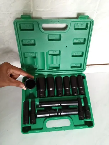 Chave soquete sextavados 15 pcs 