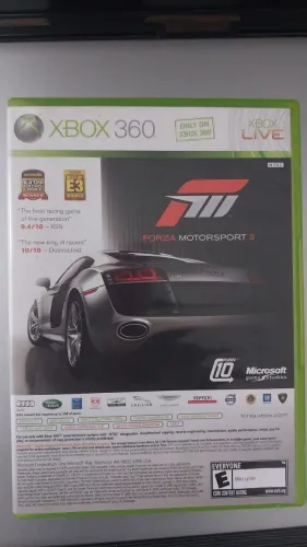 Forza Motorsport 3 + Halo 3 ODST Xbox 360