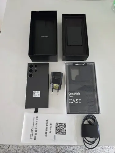 S24 Ultra 256gb 12gb Ram - Excelente + Capinha Top + Pelícúla