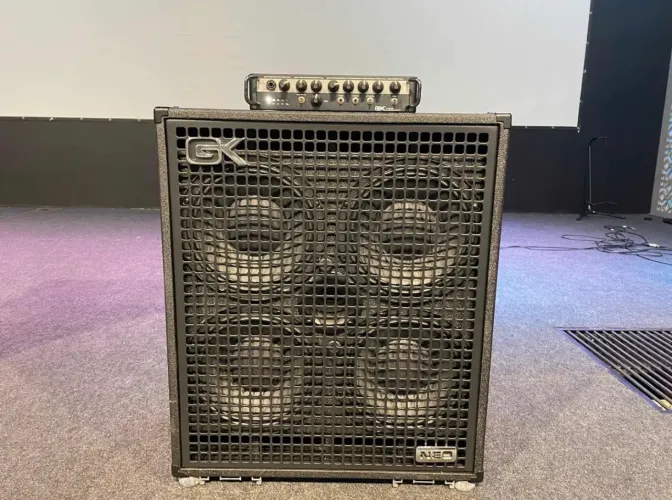 Caixa Gallien-krueger Neo Iv 410 Bass Cabinet + Legacy 1200