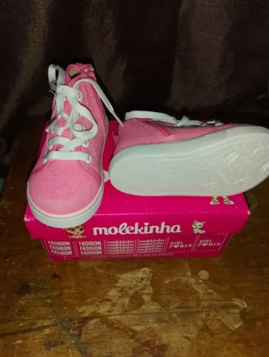 Botinha moleca infantil nova