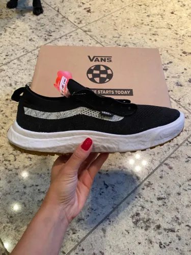 tênis masculino vans ultrarange vr3 preto com branco tamanho 39 novo