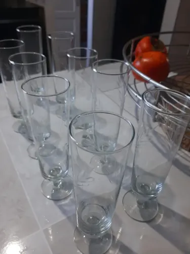 Taças de champanhe de cristal ( ler descrição)