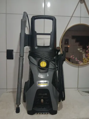 Lavadora de alta pressão Karcher Hd 4/13 C indução 1900w cor cinza e preto frequência 60 H
