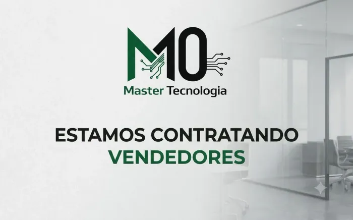 Vaga na área de vendas
