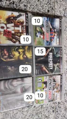 Jogos ps3( só vendo por enjoei)
