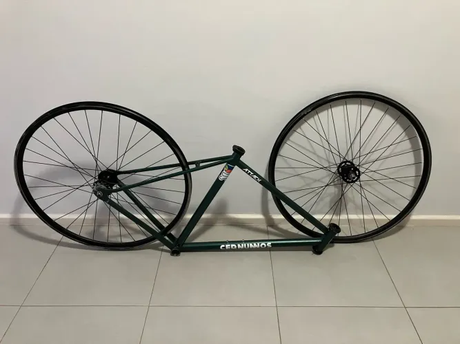 Quadro + Rodas Bike Fixa/Single