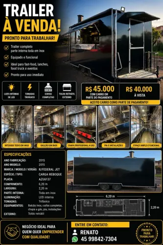 Vende-se trailer