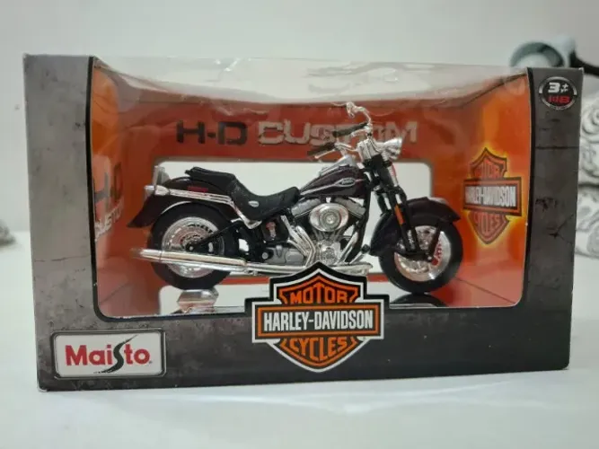 Moto Harley Davidson miniatura