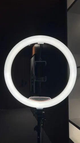 Ringlight + Tripé + Controle