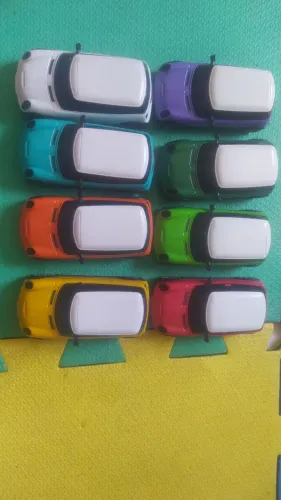 Lote de carrinho Mini cooper oito unidades 