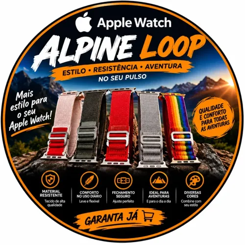 Deixe seu Apple Watch pronto para qualquer aventura!