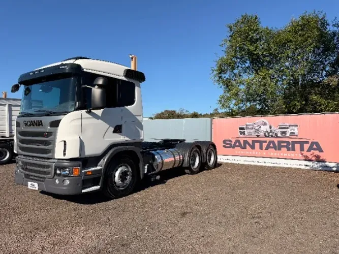 Scania G 420 A6X4 2011 2012 Cavalo Mecânico Traçado Completo Motor Reformado Revisado
