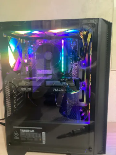 Pc Gamer: Ryzen 5500 + Rx6600 e 16gb RAM
