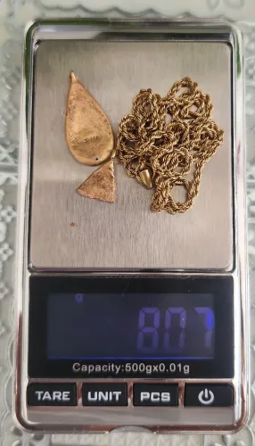 Vendo Ouro 18K por Grama
