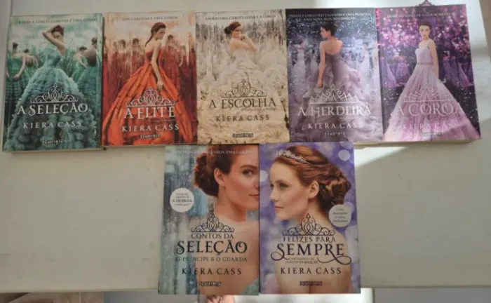 7 Livros Kiera Cass (A Seleção etc)