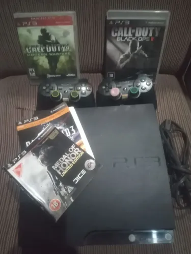 PS3 slim já tá desbloqueado também 