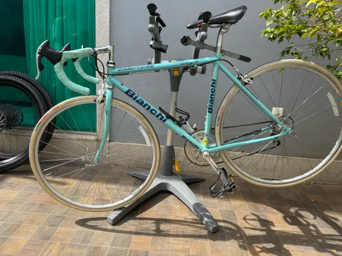 Bianchi Campione 49 cm Aço CrMo Zero Tre Speed Clássica