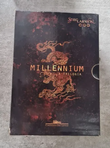 Box trilogia millennium. Barato. Usado.
