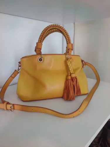 Bolsa amarela/laranja Renner