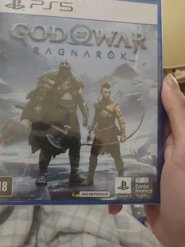 Ps5 jogo god of war ragnarok lacrado