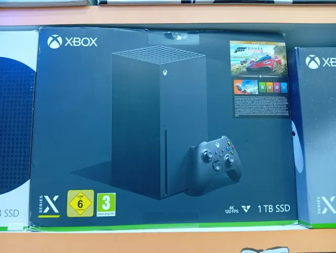 Xbox séries x modelo com leitor