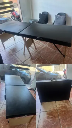 Maca Dobrável Portátil Preta